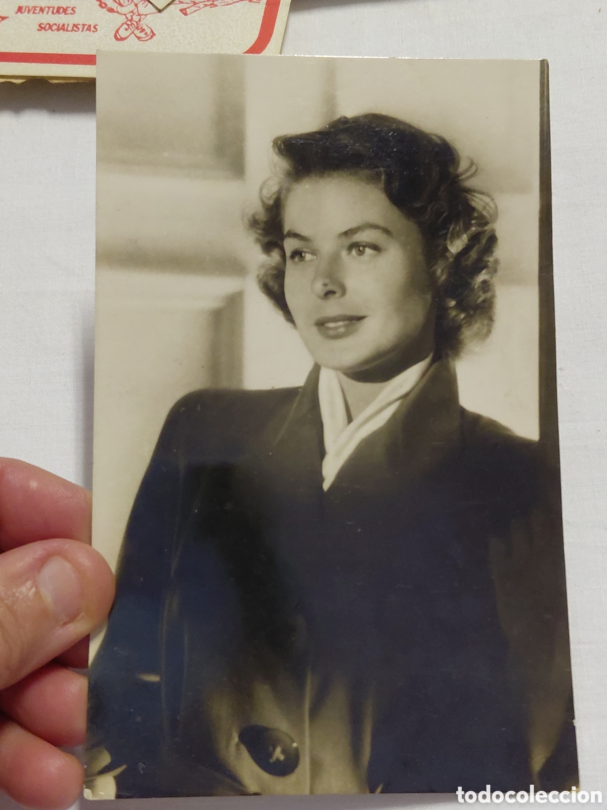 Cine: ANTIGUA FOTOGRAFIA POSTAL DE INGRID BERGMAN N&ordm; 39