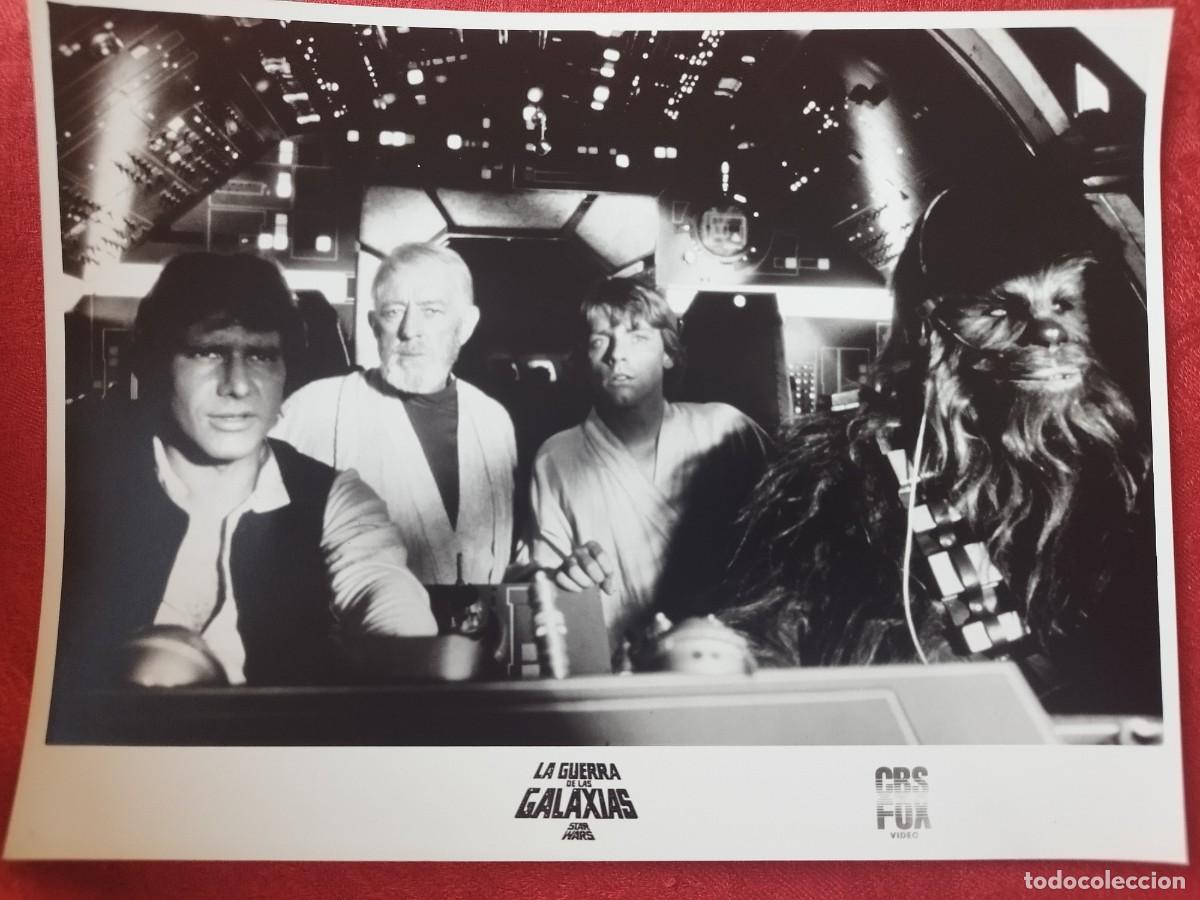 Cine: La guerra de las galaxias STAR WARS Foto Prensa Original CBS FOX VIDEO - Halc&oacute;n Milenario