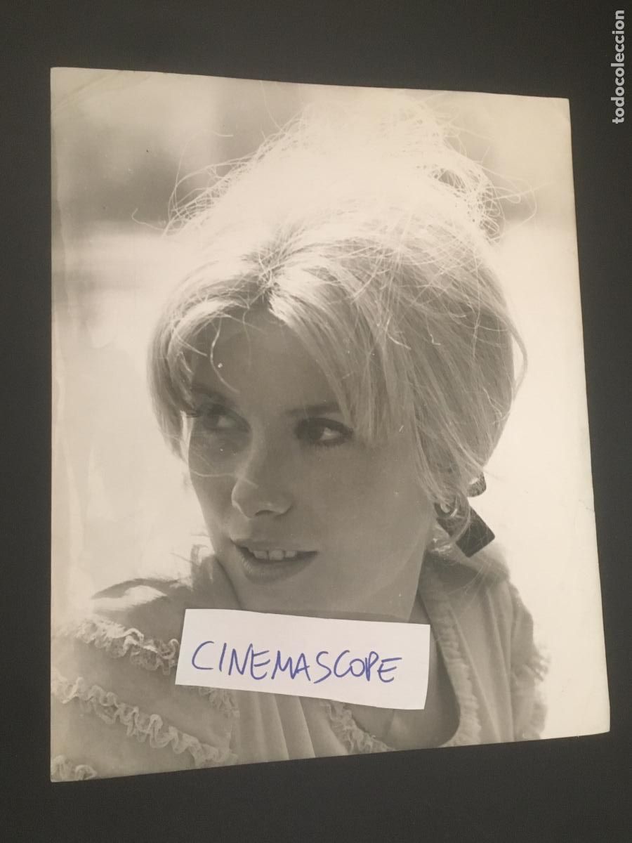 Cine: catherine deneuve foto original antigua