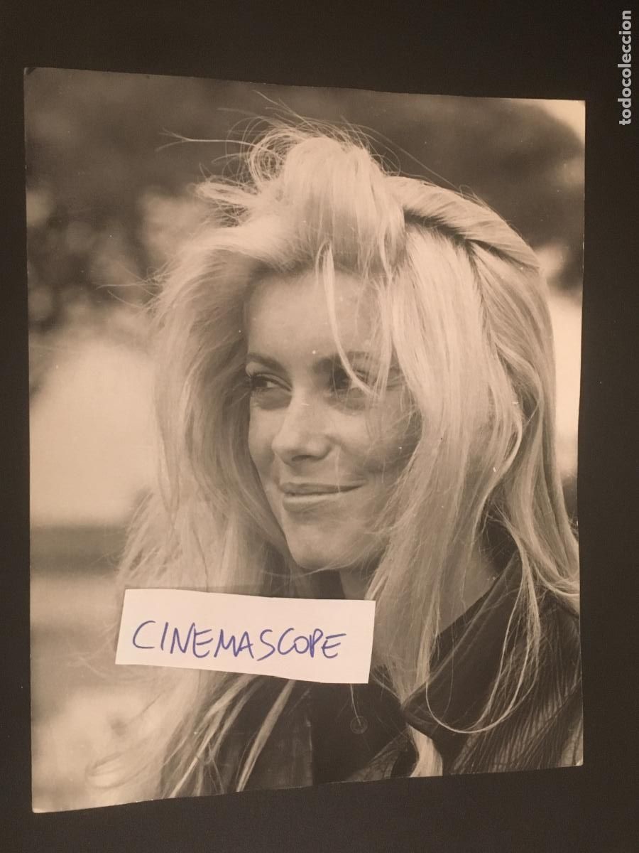 Cine: catherine deneuve foto original antigua