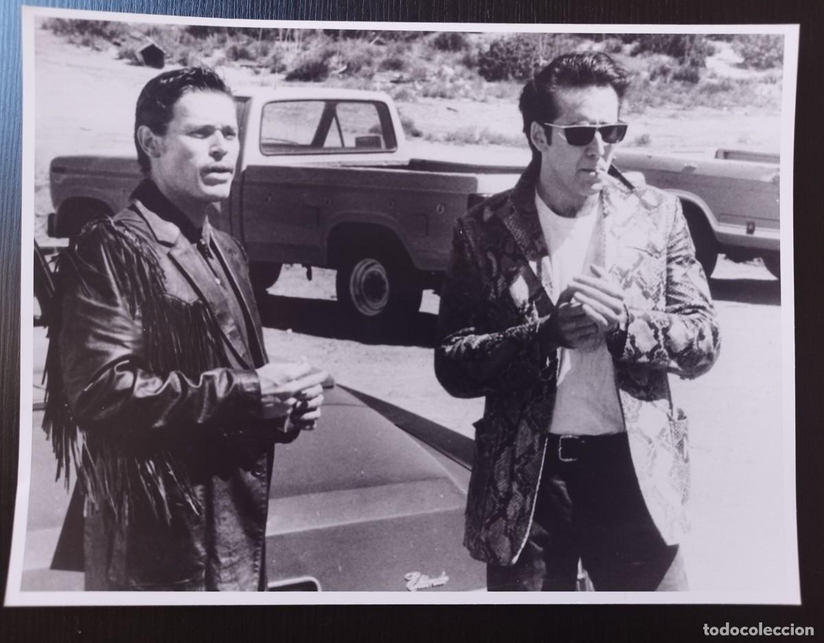 Cine: CORAZ&Oacute;N SALVAJE (1990) David Lynch Foto Original - NICOLAS CAGE y WILLEM DAFOE Excelente