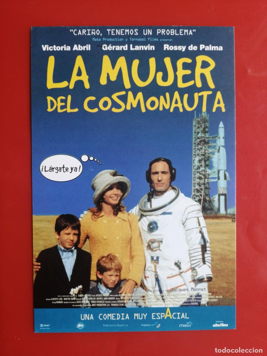 Cine: POSTAL 19608 FLYER &ndash;LA MUJER DEL COSMONAUTA / AMAME MIOSOTIS &ndash;CINE MUSICA COSMOS