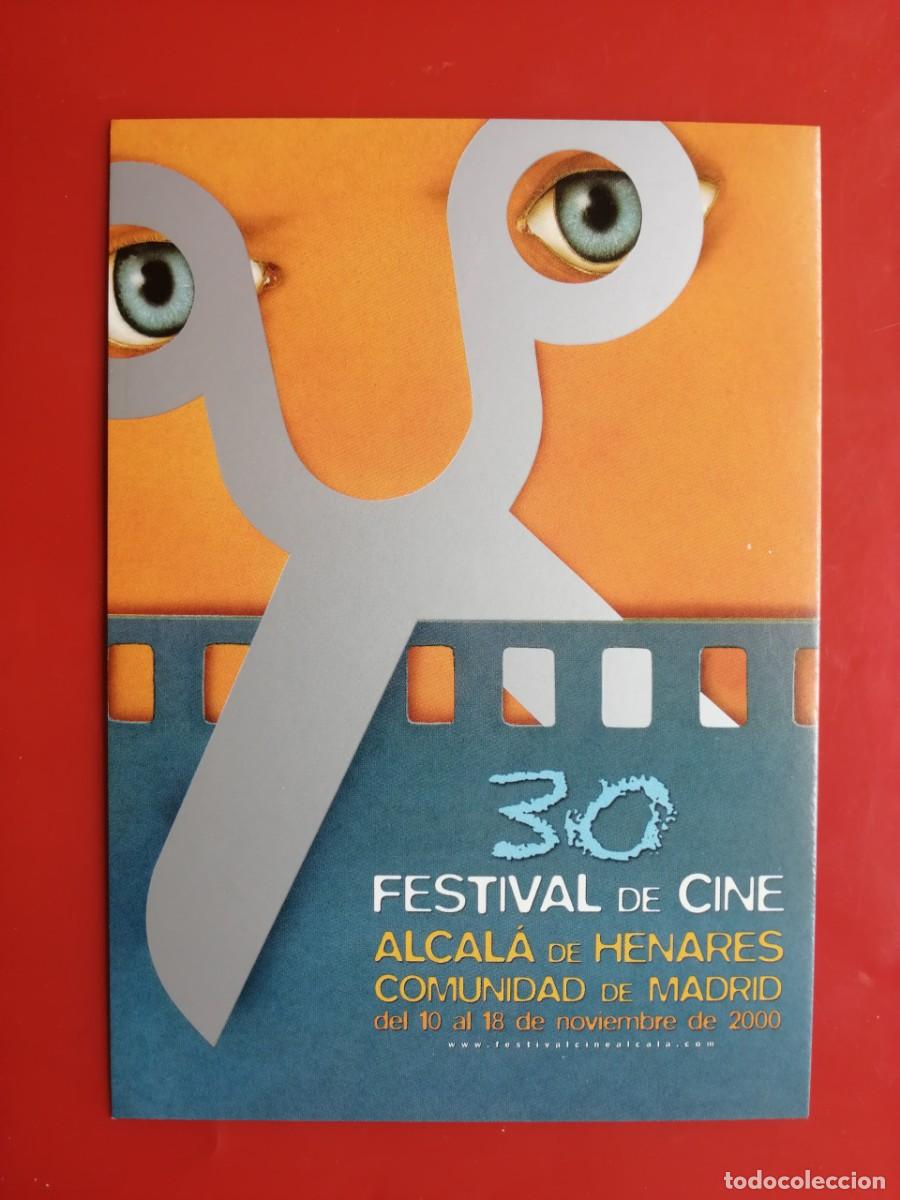 Cine: POSTAL 19607 FLYER &ndash;FESTIVAL DE CINE DE ALCALA DE HENARES -2000 MADRID