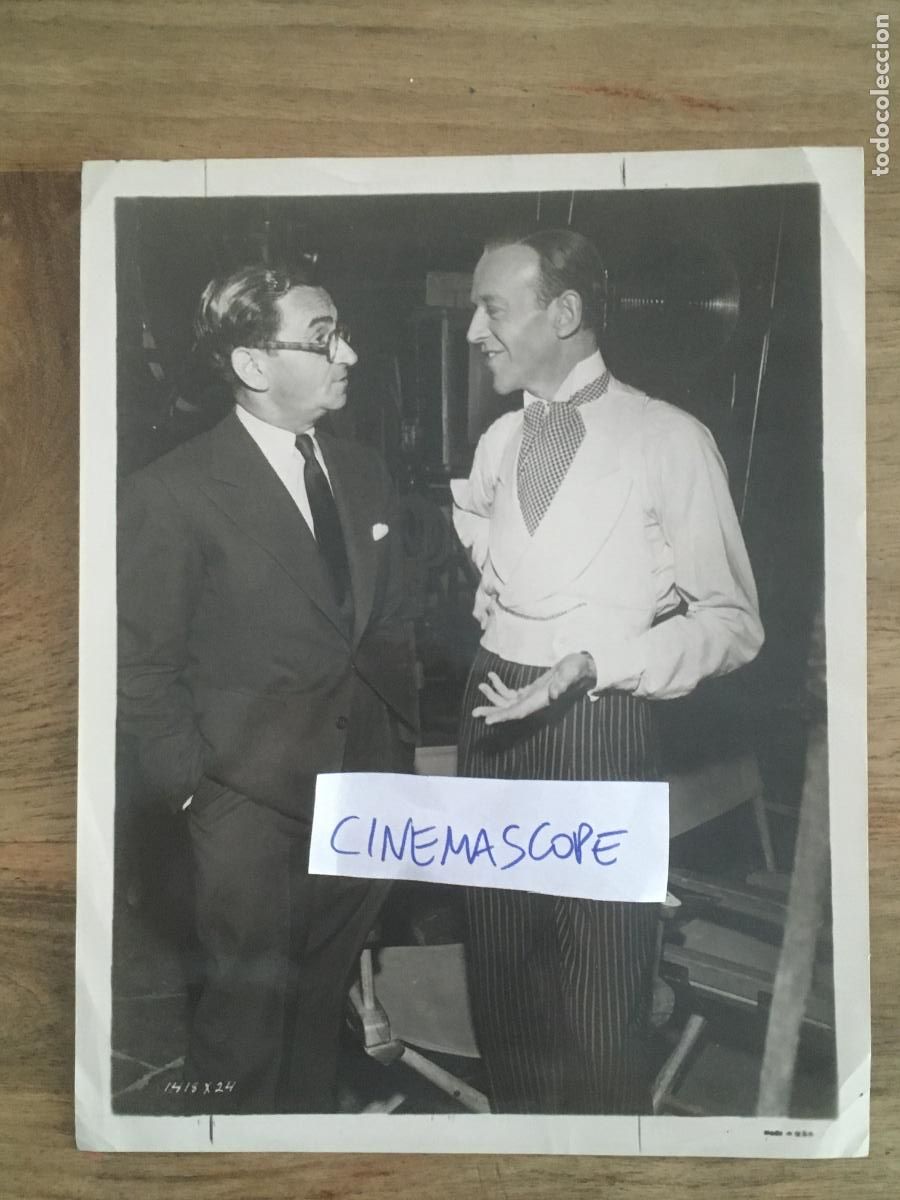 Cine: fred astaire irving berling foto original antigua