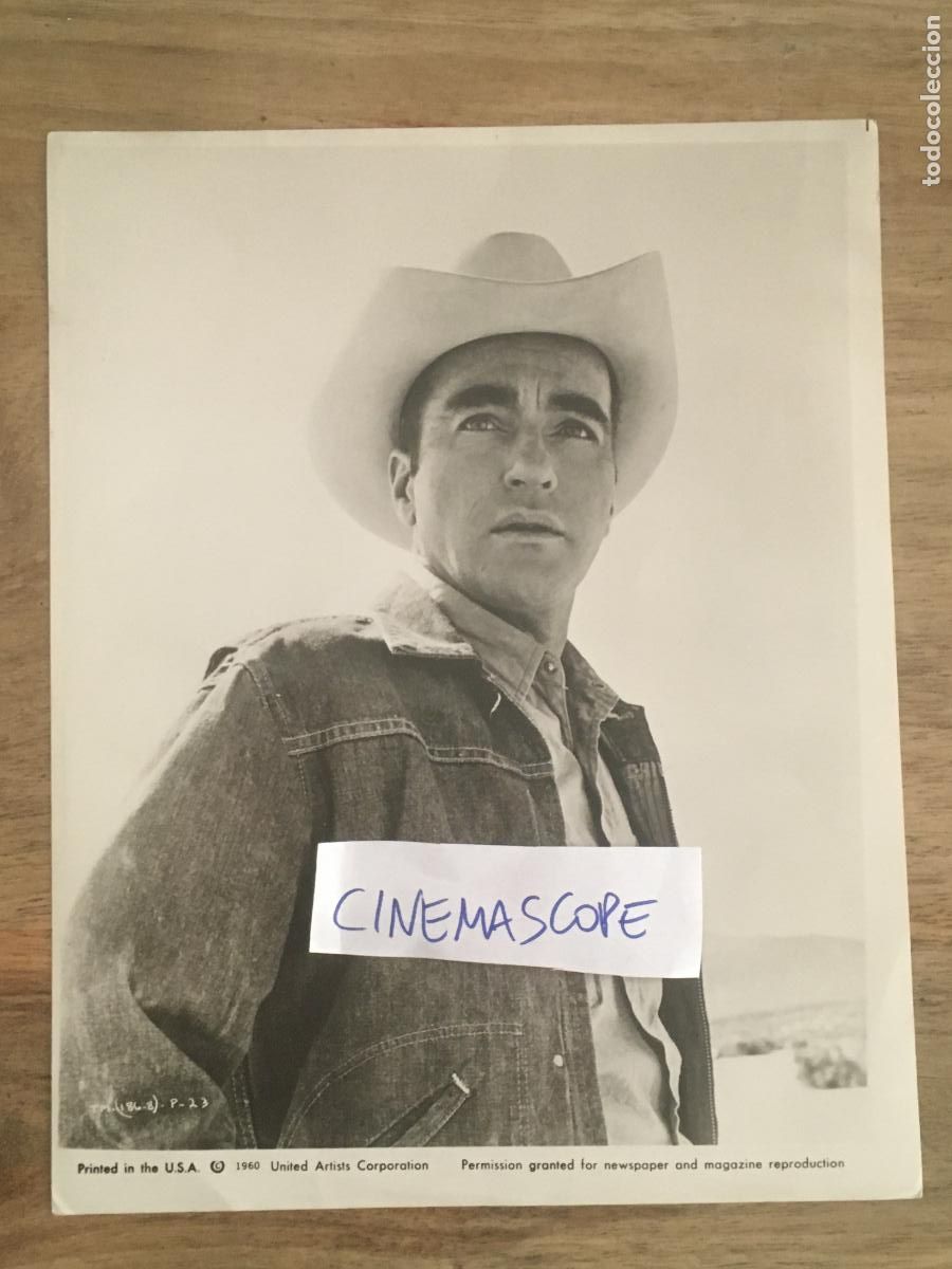 Cine: montgomery clift the misfits vidas rebeldes foto original antigua