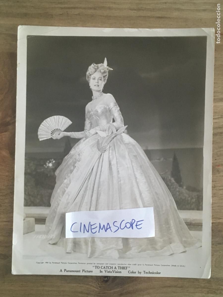 Cine: grace kelly atrapa a un ladron to catch a thief foto original antigua
