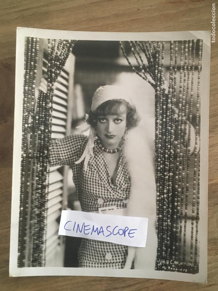 Cine: joan crawford rain foto original antigua