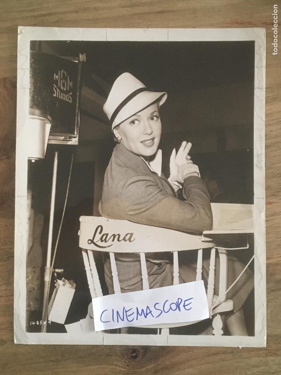 Cine: lana turner foto original antigua
