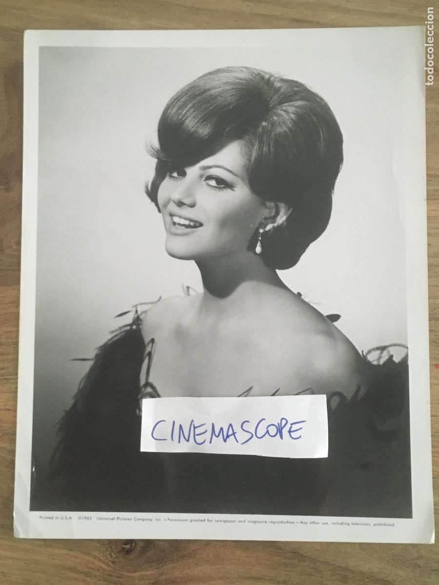 Cine: claudia cardinale foto original antigua