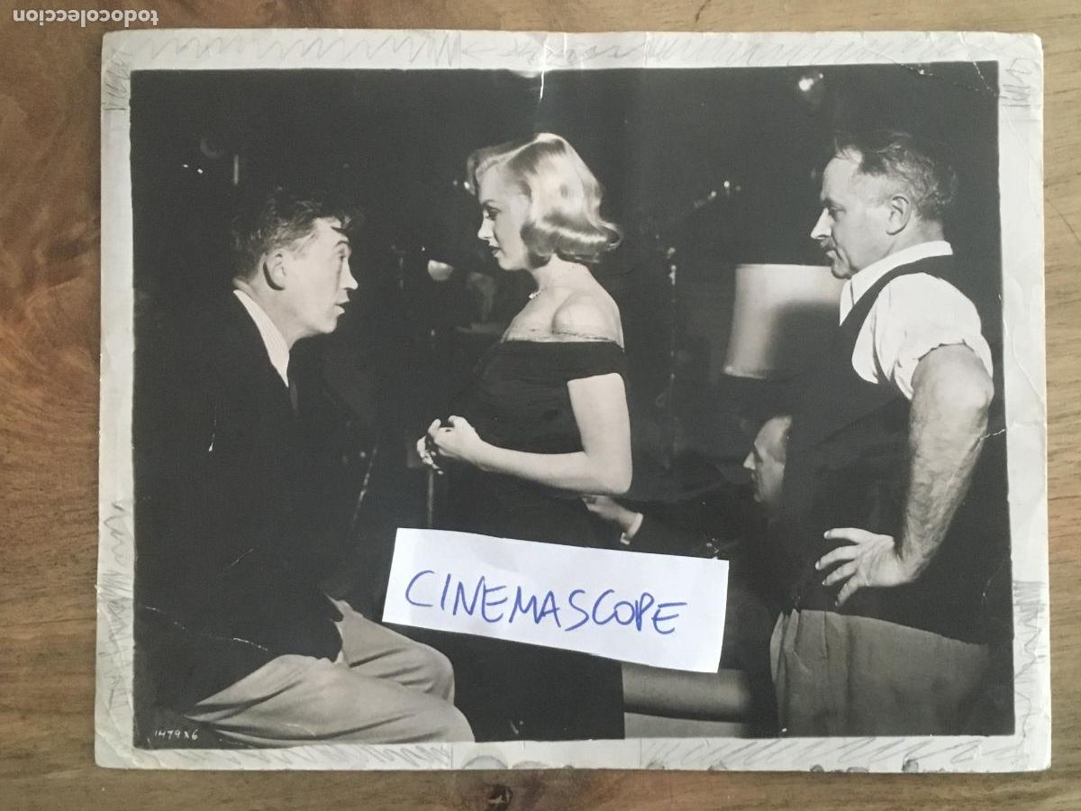 Cine: marilyn monroe john huston la jungla de asfalto asphalt jungle foto original antigua