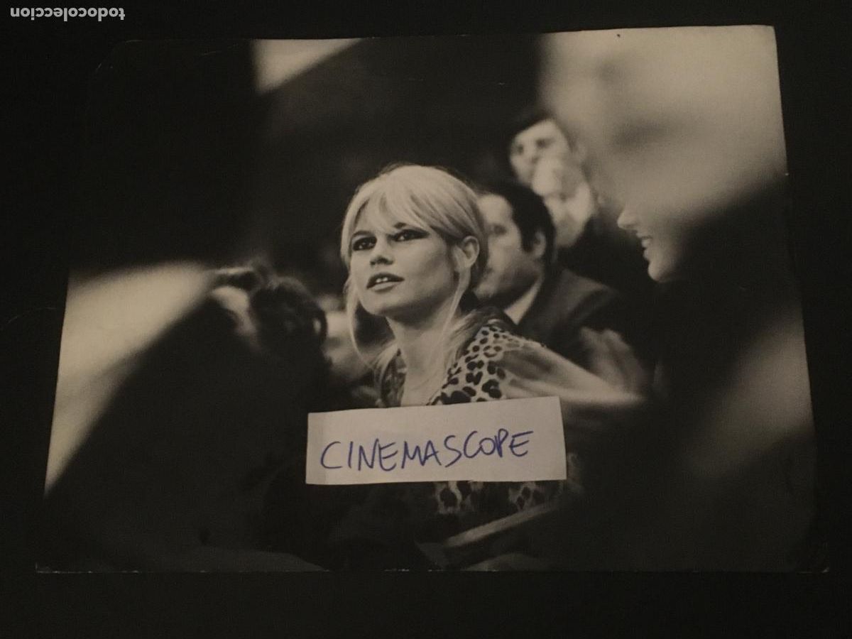 Cine: brigitte bardot foto original antigua
