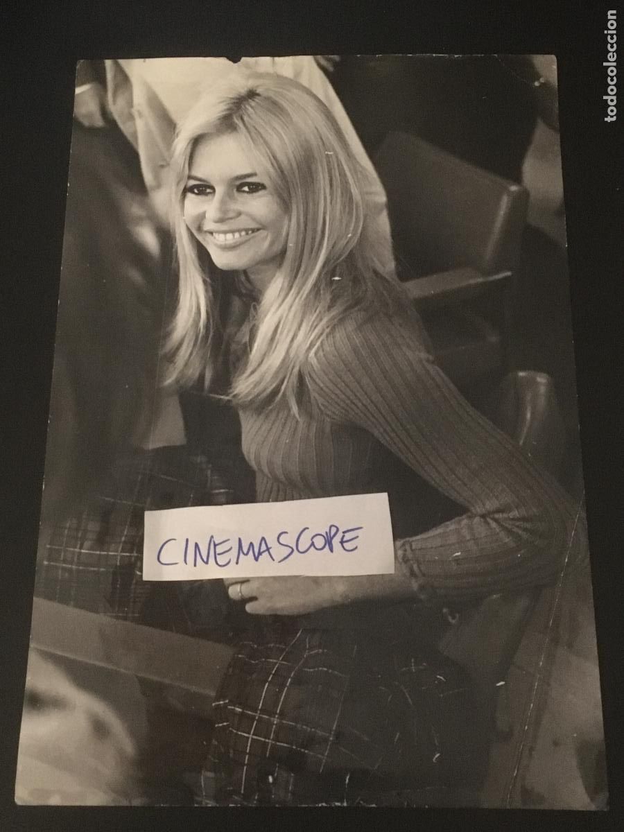 Cine: brigitte bardot foto original antigua