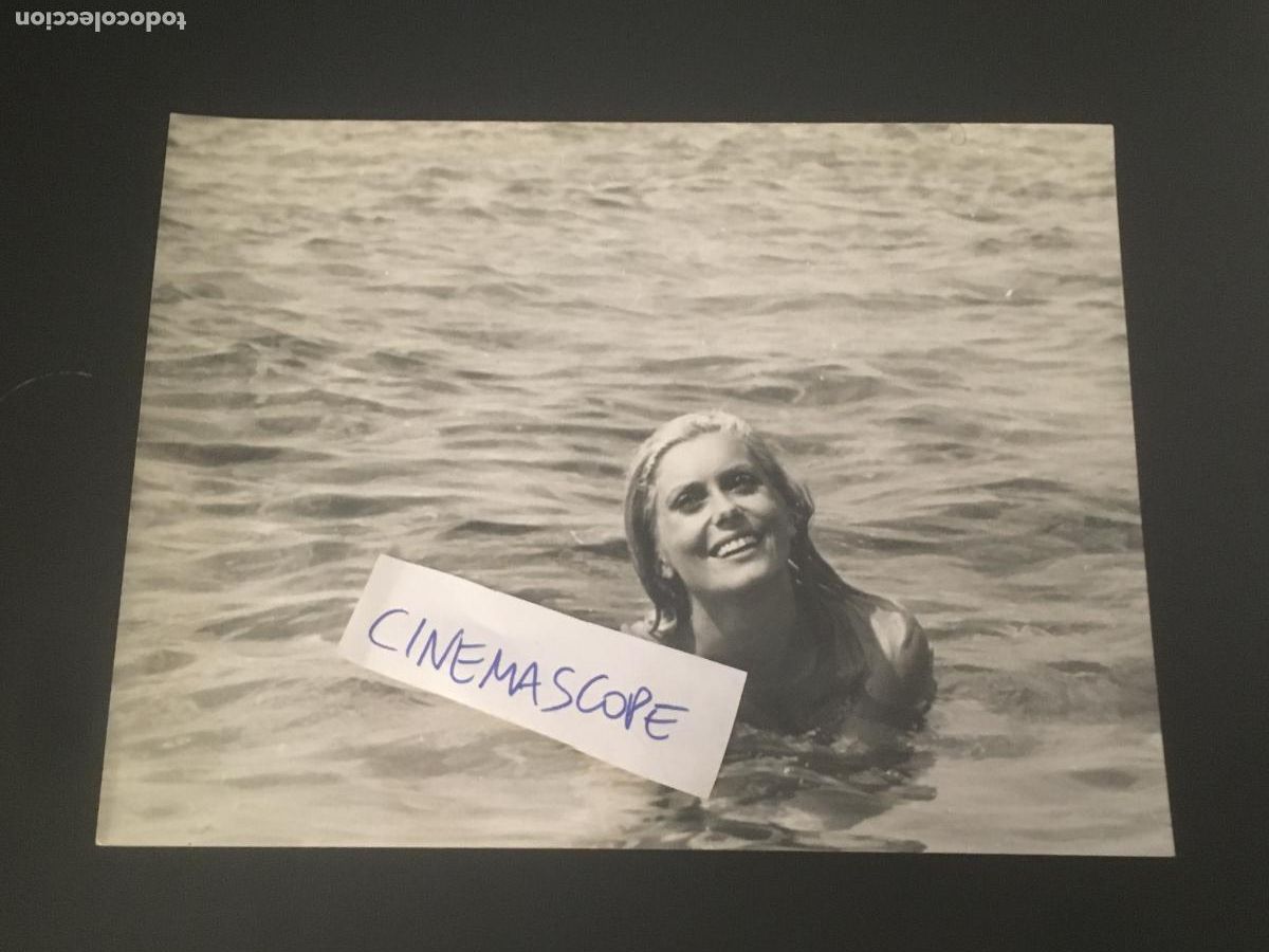 Cine: catherine deneuve fran&ccedil;ois fruffaut foto original antigua