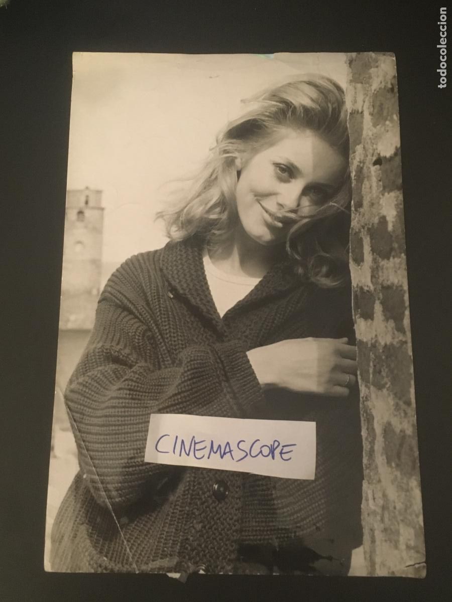 Cine: catherine deneuve fran&ccedil;ois fruffaut foto original antigua