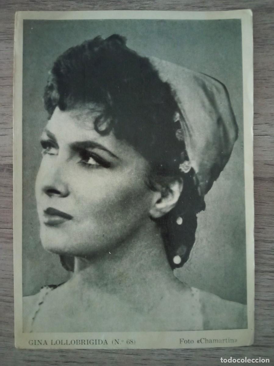 Cine: GINA LOLLOBRIGIDA, ARTISTAS DE LA PANTALLA N&ordm; 68 DE FLORITA