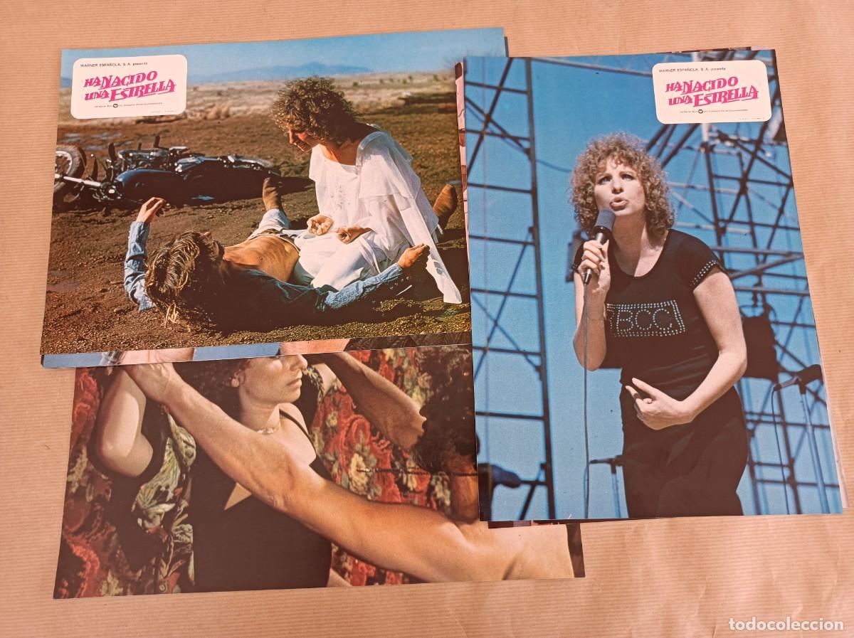 Cine: 10 FOTOCROMOS PEL&Iacute;CULA HA NACIDO UNA ESTRELLA JUEGO INCOMPLETO