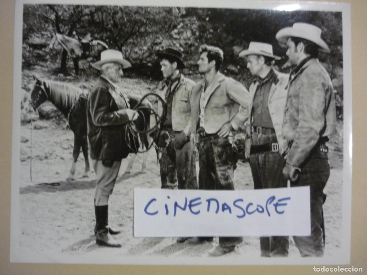 Cine: lanza rota - foto original b/n - spencer tracy robert wagner richard widmark Broken Lance