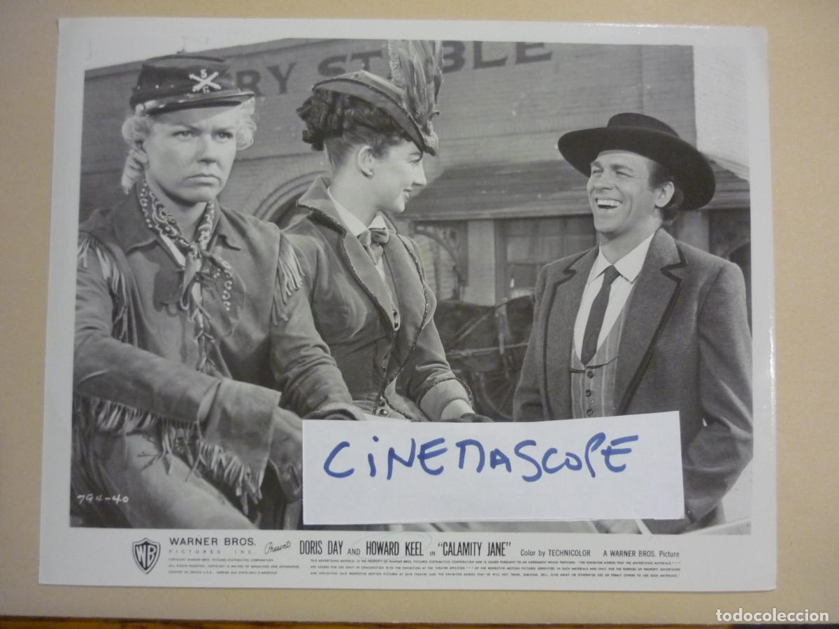 Kino: calamity jane - foto original b/n - doris day howard keel