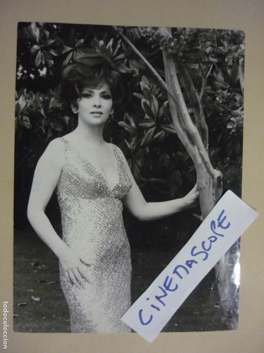 Cine: gina lollobrigida - foto original b/n - italian actress