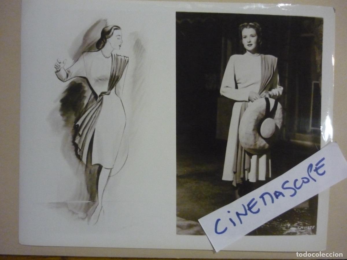 Cine: ruth warrick - foto original b/n - arche of triumph arco de triumfo film