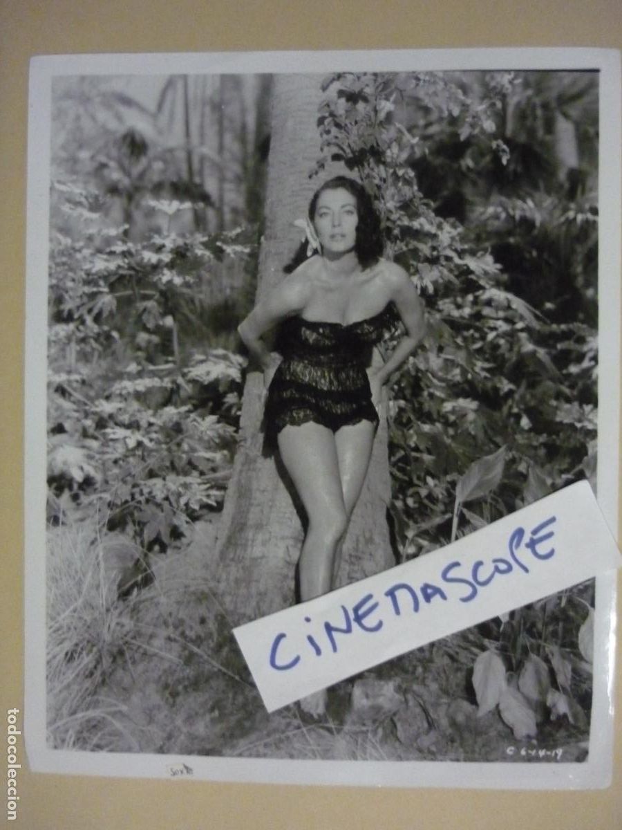 Cine: ava gardner - foto original b/n - american cinema actress - la caba&ntilde;a The Little Hut