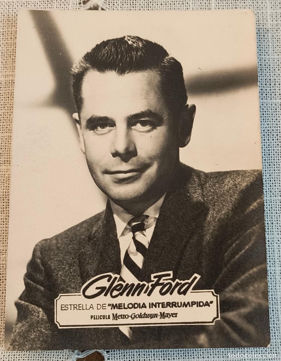 Cine: FOTO CROMO - GLENN FORD / ROLLFILM INFONAL