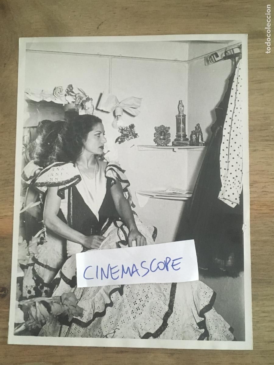 Cine: carmen amaya foto original antigua fotografo hortola barcelona