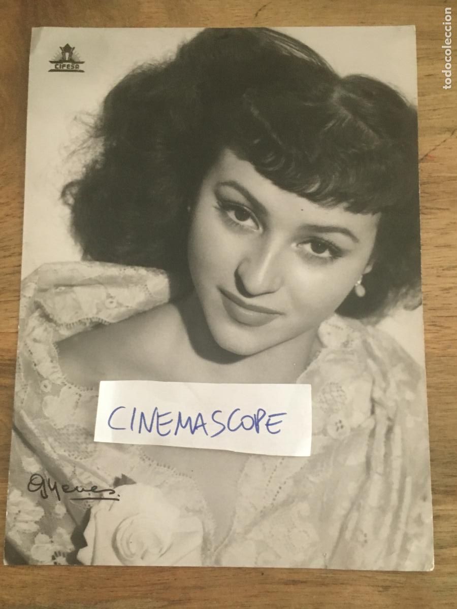 Cine: marujita diaz foto original antigua fotografo gyenes madrid