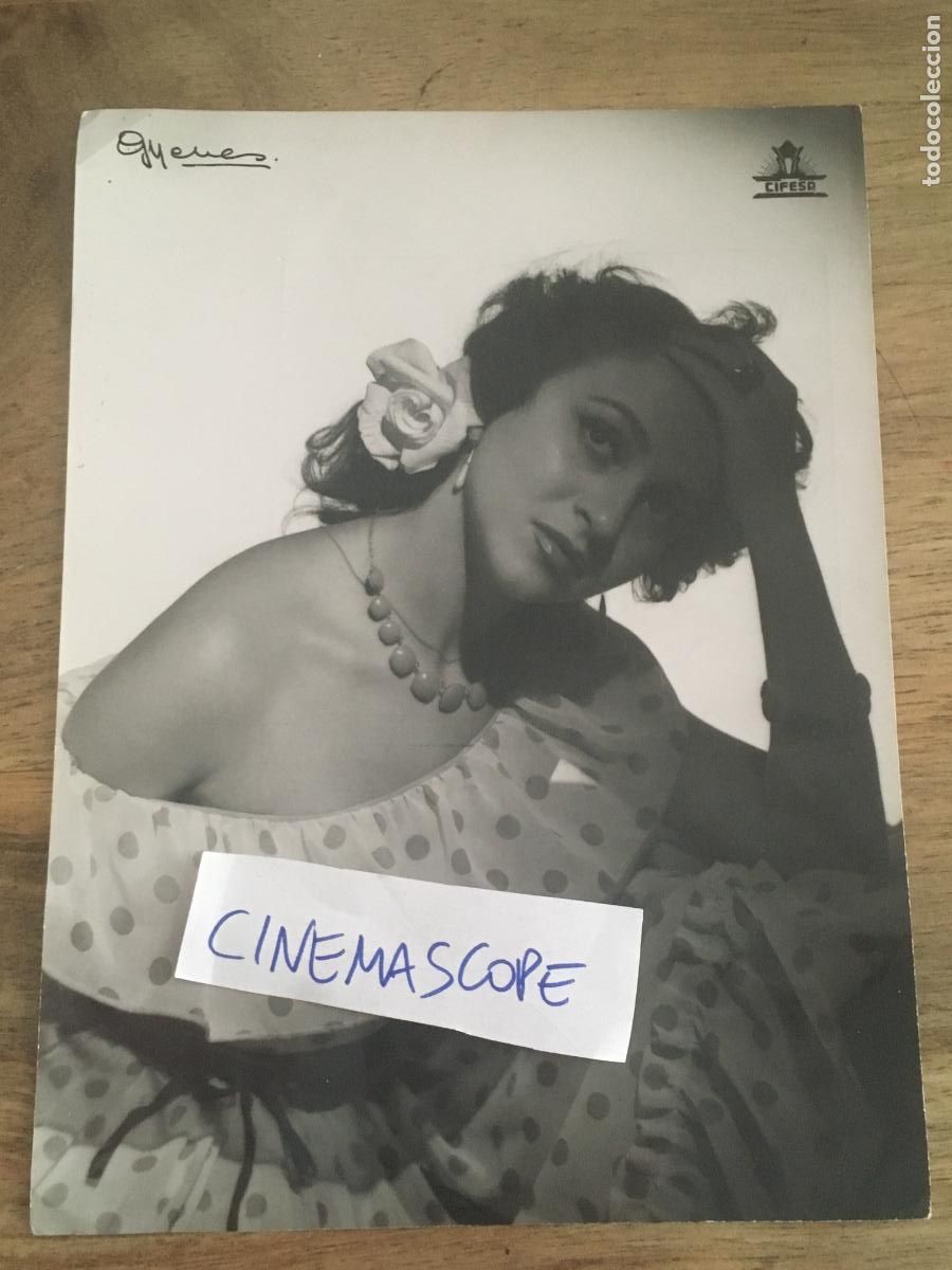 Cine: marujita diaz foto original antigua fotografo gyenes madrid