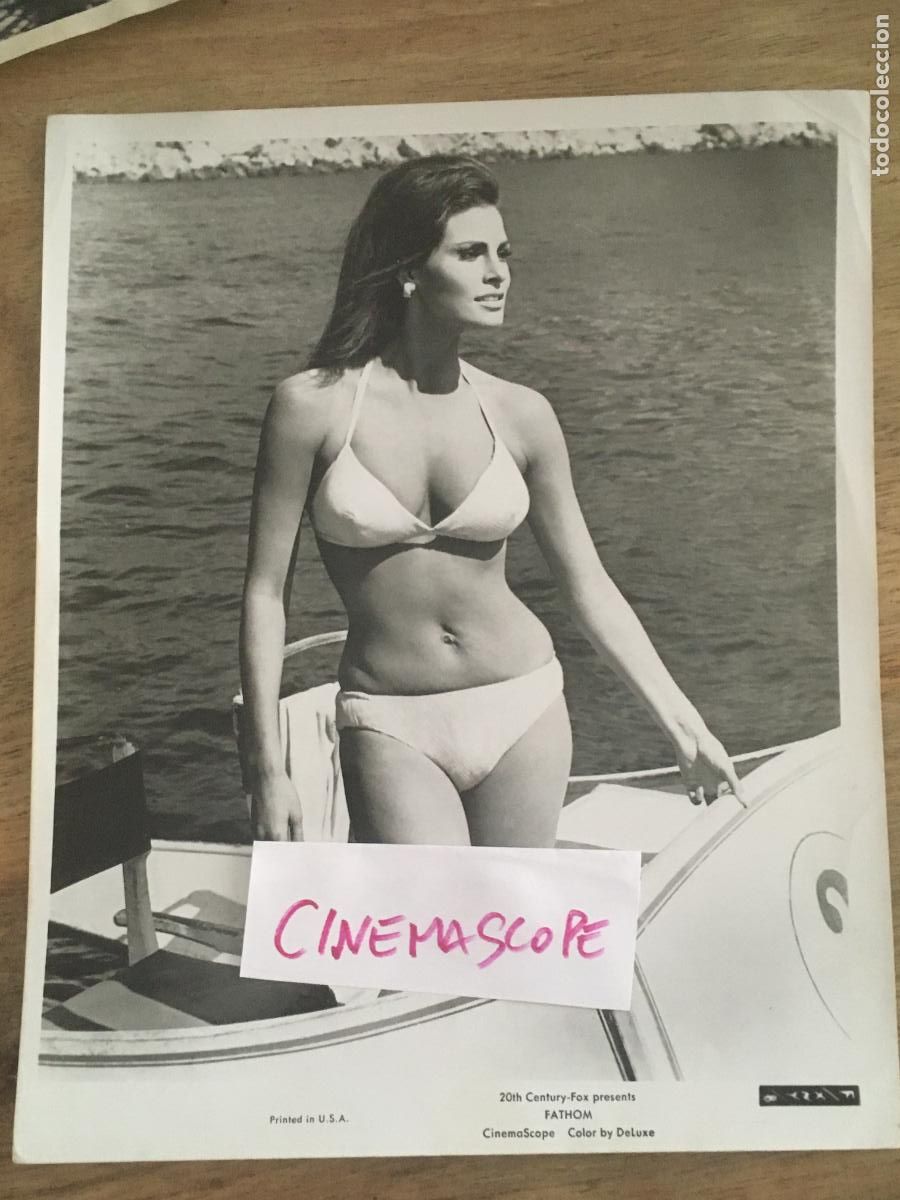 Cine: raquel welch actriz americana foto original antigua