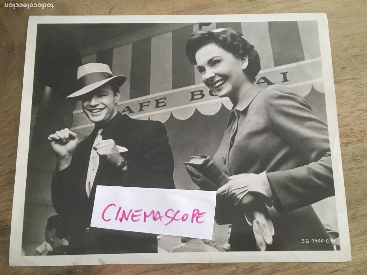 Cine: marlon brando jean simmons guys & dolls ellos y ellas foto original antigua