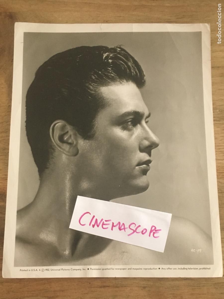 Cine: tony curtis foto original antigua