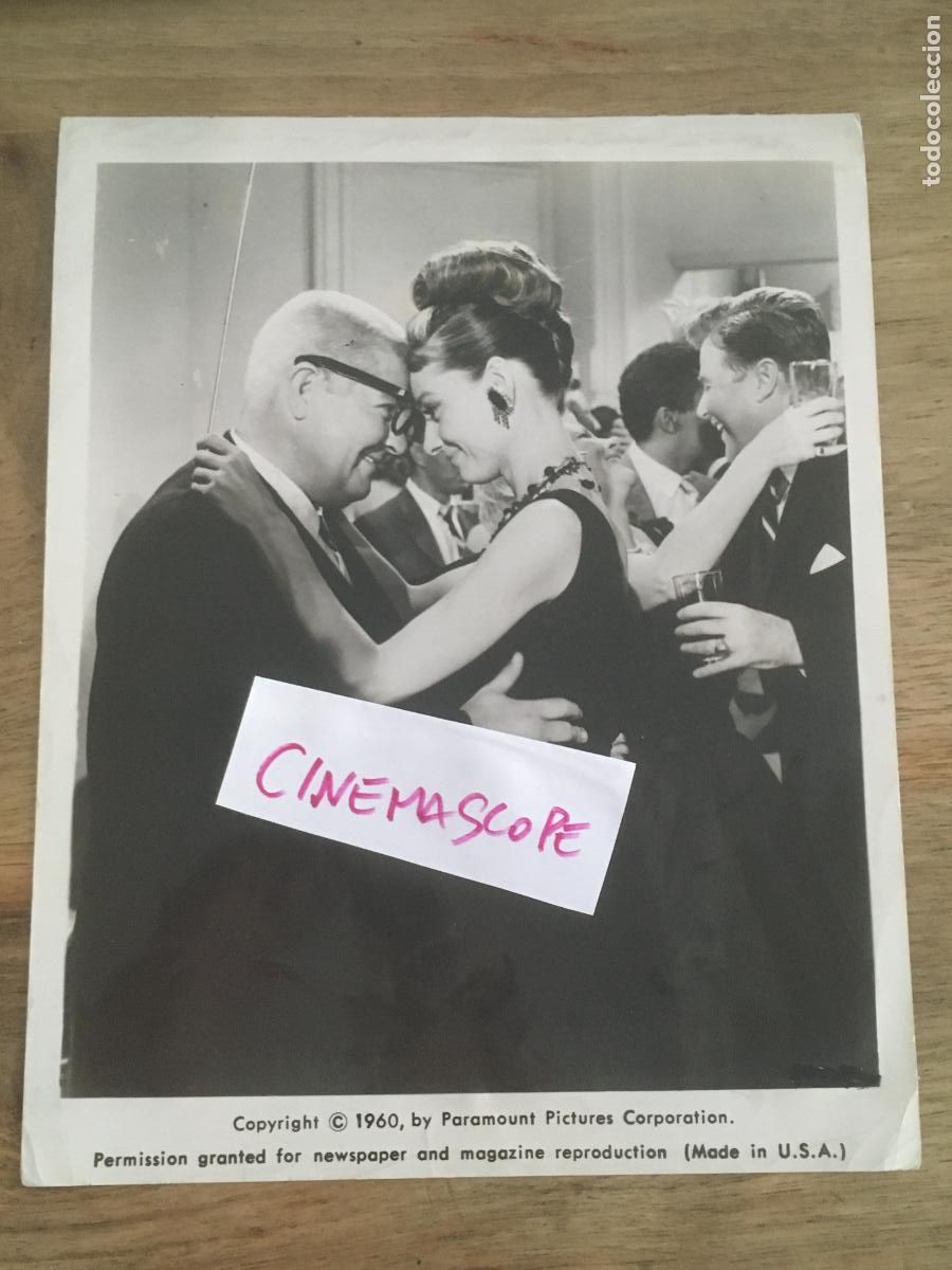 Cine: desayuno con diamantes audrey hepburn breakfast tiffany's foto original antigua