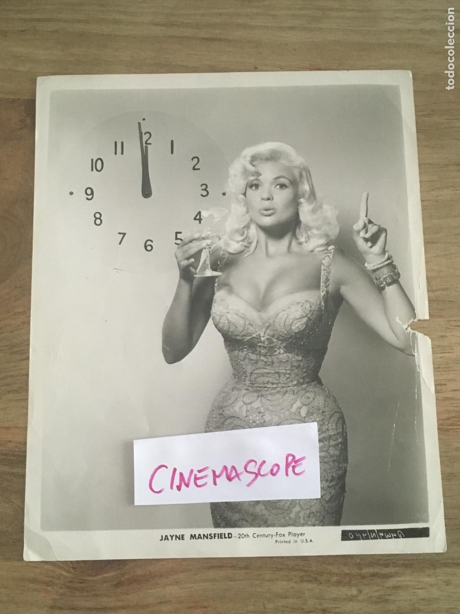 Cine: jayne mansfield foto original antigua
