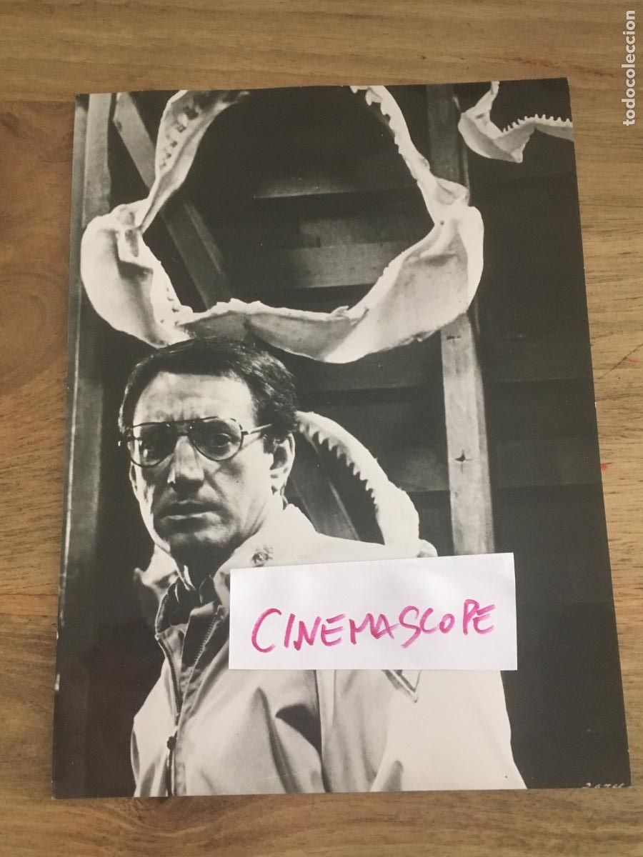 Cine: roy scheider tiburon jaws foto original antigua