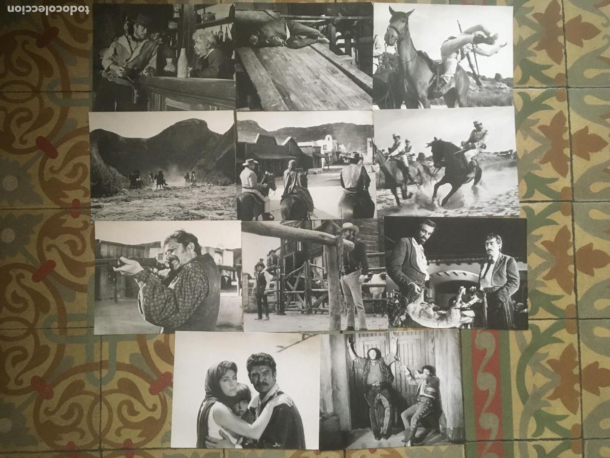 Cine: por un pu&ntilde;ado de dolares clint eastwood sergio leone 11 fotos originales antiguas