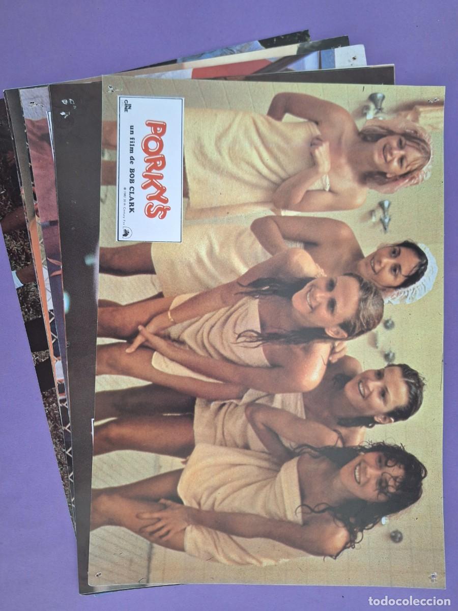 Cine: LOTE 12 FOTOCROMOS CINE COMEDIA PORCKY'S SET COMPLETO F-53