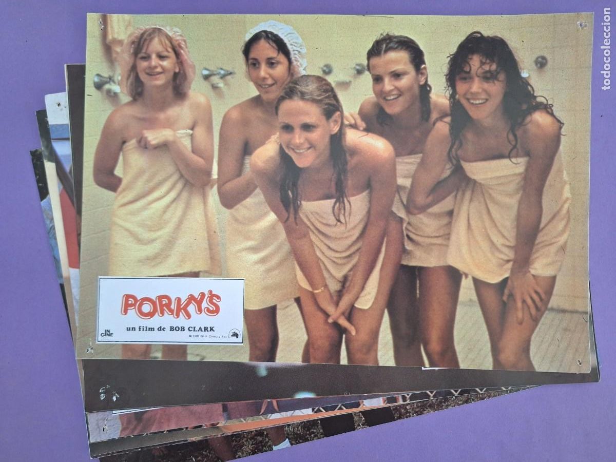 Cine: LOTE 12 FOTOCROMOS CINE COMEDIA PORCKY'S SET COMPLETO F-53