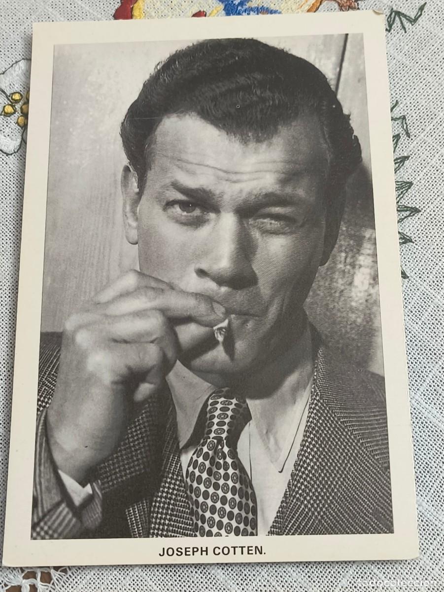 Cine: POSTAL CINE | JOSEPH COTTEN / SIN CIRCULAR