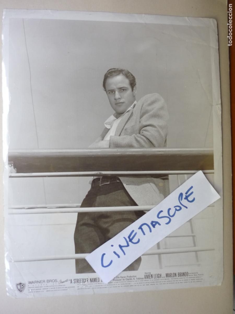 Cine: marlon brando - foto original b/n - un tranvia llamado deseo A Streetcar Named Desire