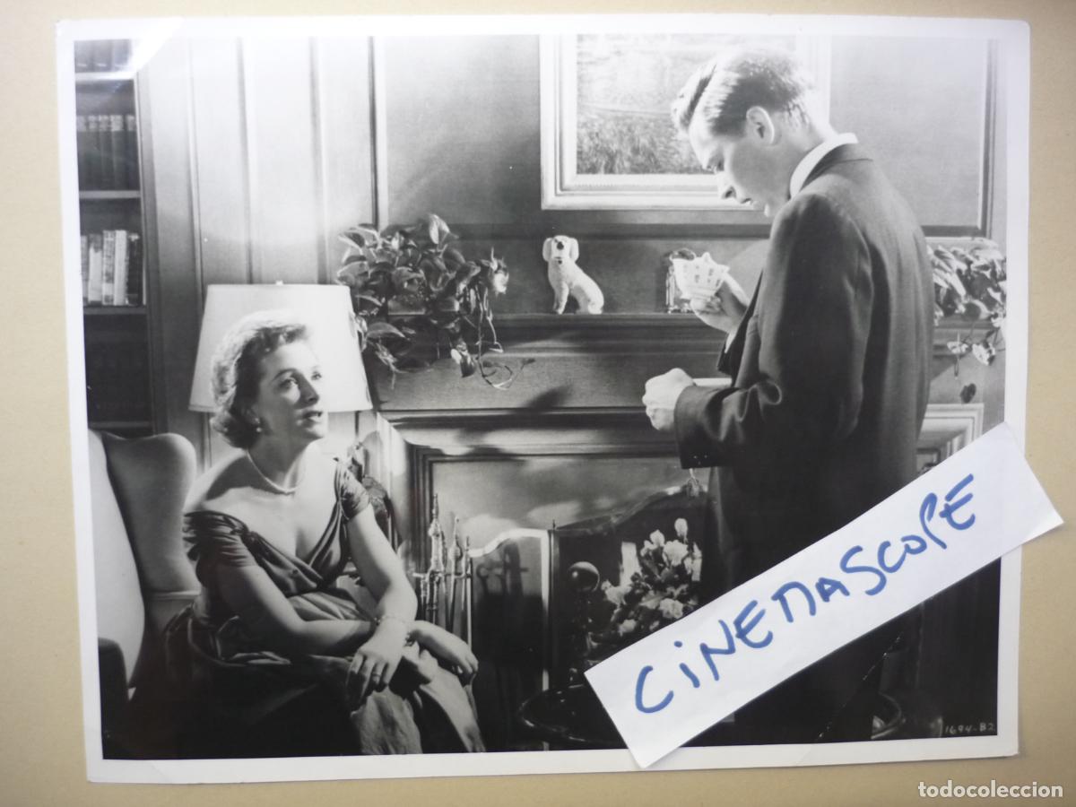 Cine: te y simpatia - foto original b/n - deborah kerr john kerr