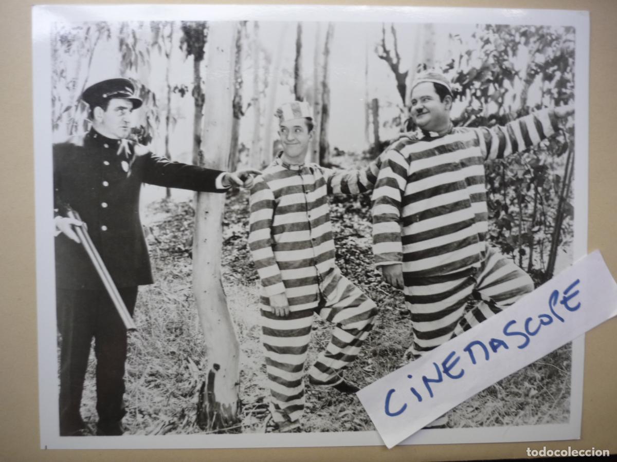 Cine: liberty (short) - foto original b/n - Stan Laurel Oliver Hardy
