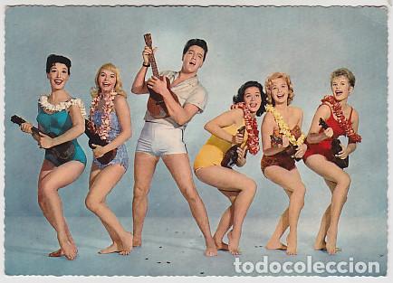 Cine: ELVIS PRESLEY (postal original alemana de los a&ntilde;os 60)