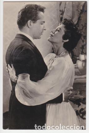 Cine: AVA GARDNER Y ROSSANO BRAZZI (postal original de los a&ntilde;os 50)