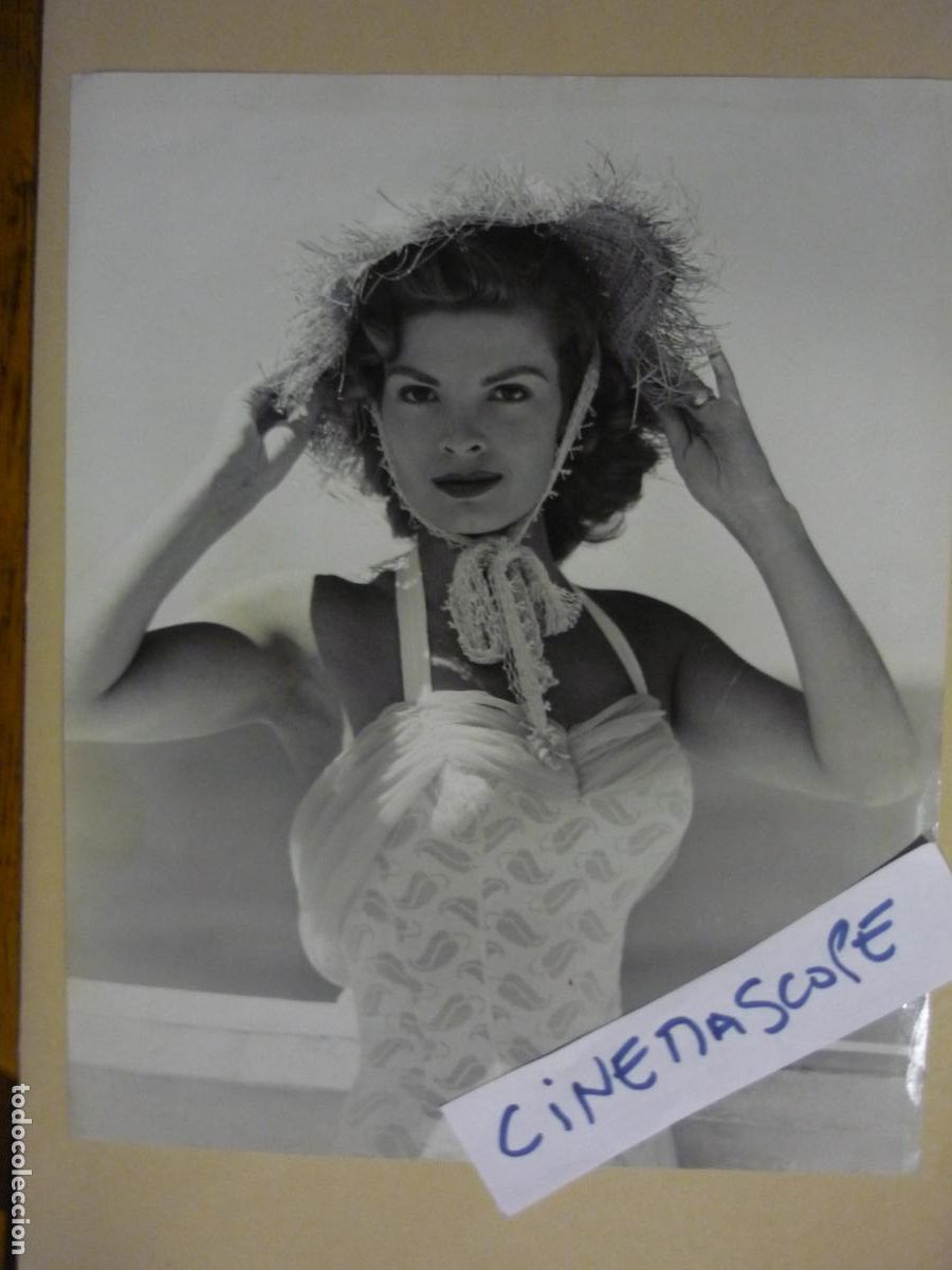Cine: patricia owens - foto b/n original - canadian cinema actress