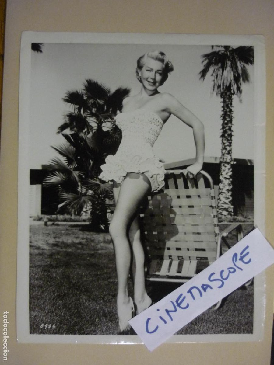 Cine: lana turner - foto b/n original - american cinema actress - descanso film diana