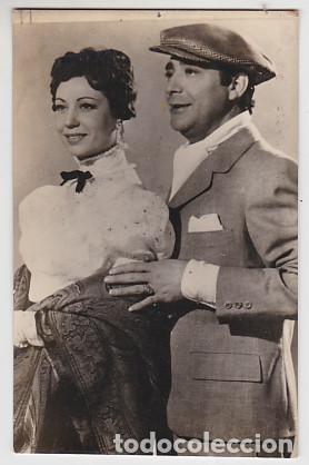 Cine: CARMEN MORELL y PEPE BLANCO (postal original de los a&ntilde;os 50/60)