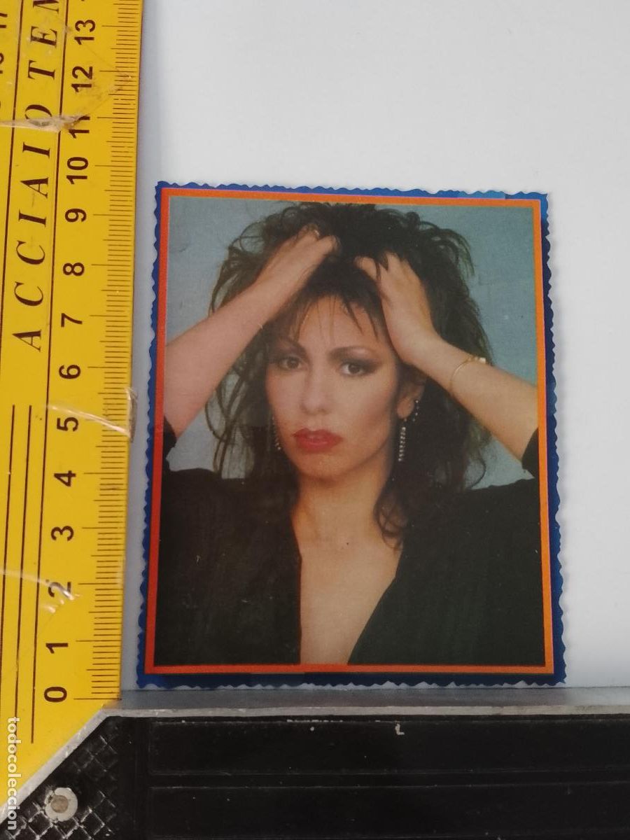 Cine: CARTON TROQUELADO TIPO CROMO - FOTO ARTISTA CANTANTE Jennifer rush