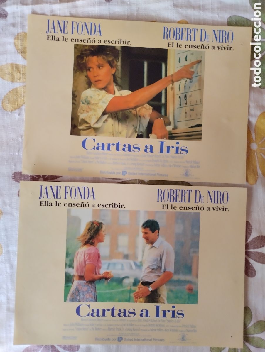 Cine: 2 FOTOCROMOS - CARTA A IRIS