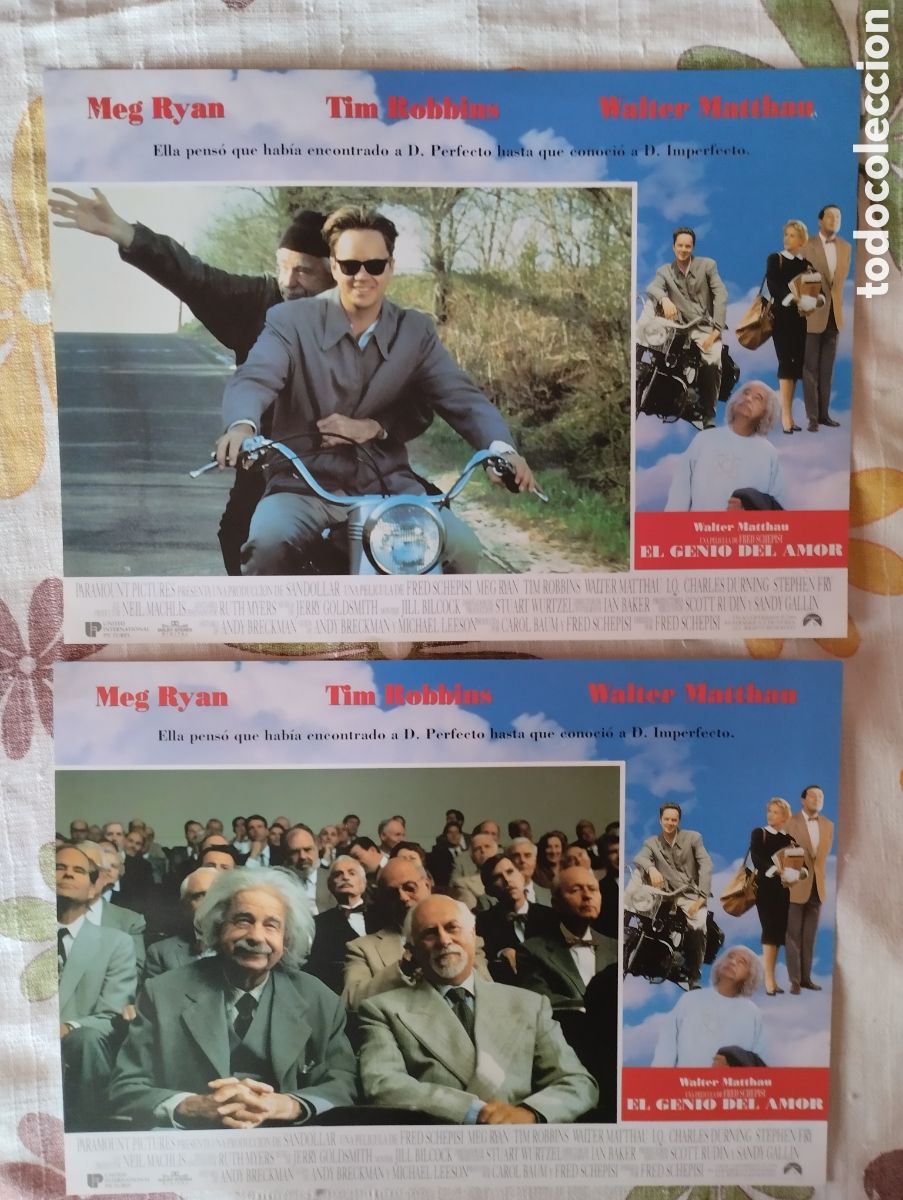 Cine: 2 FOTOCROMOS - EL GENIO DEL AMOR